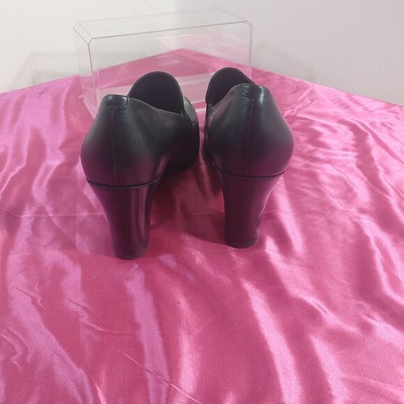 Franco Sarto Nolan Women's SZ 7.5M Black Pumps . Condition is Pre-owned - Picture 7 of 9